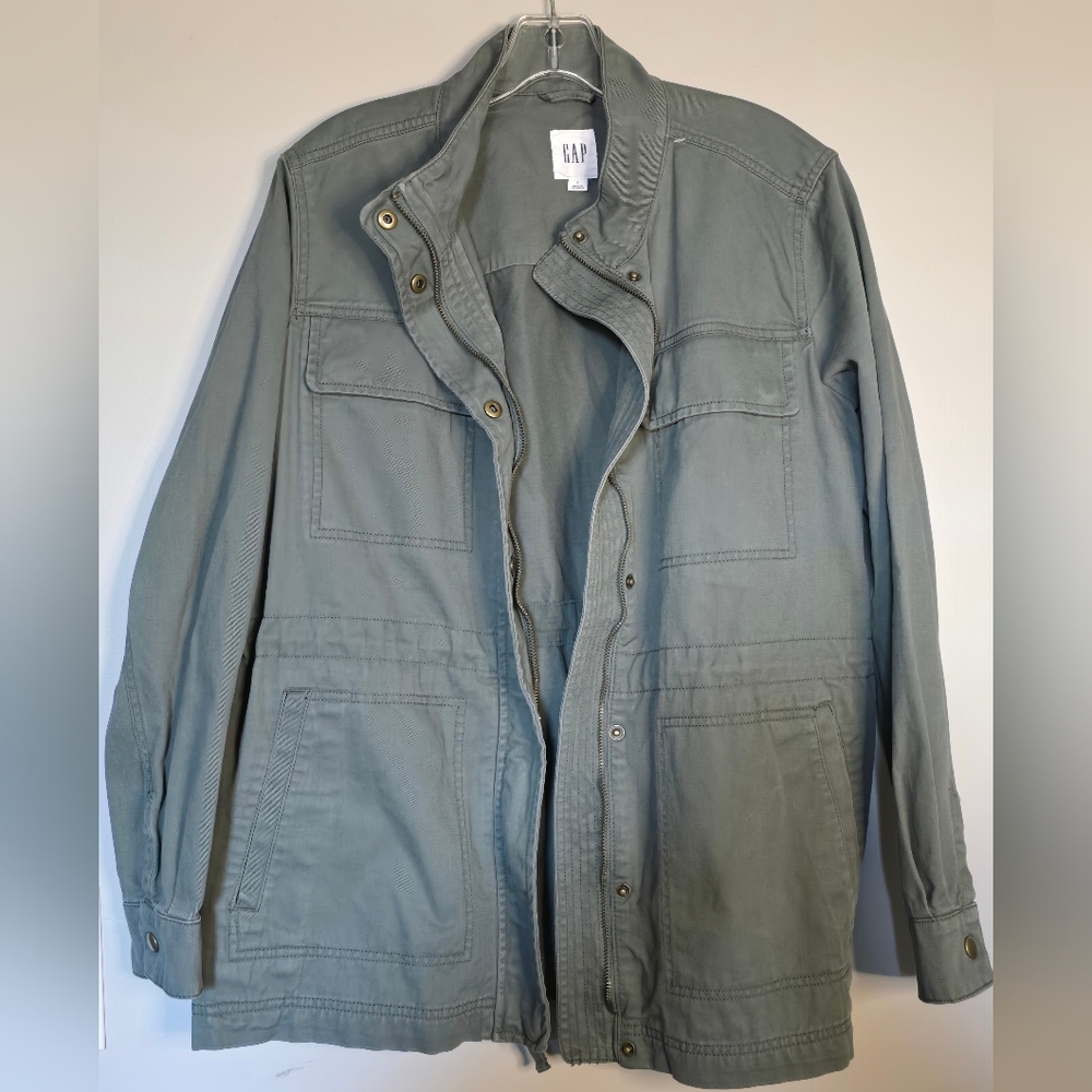 GAP Military Field Jacket in Green Womans, Perfect Green For Spring